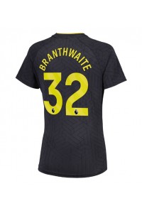 Everton Jarrad Branthwaite #32 Fotballdrakt Borte Klær Dame 2024-25 Korte ermer